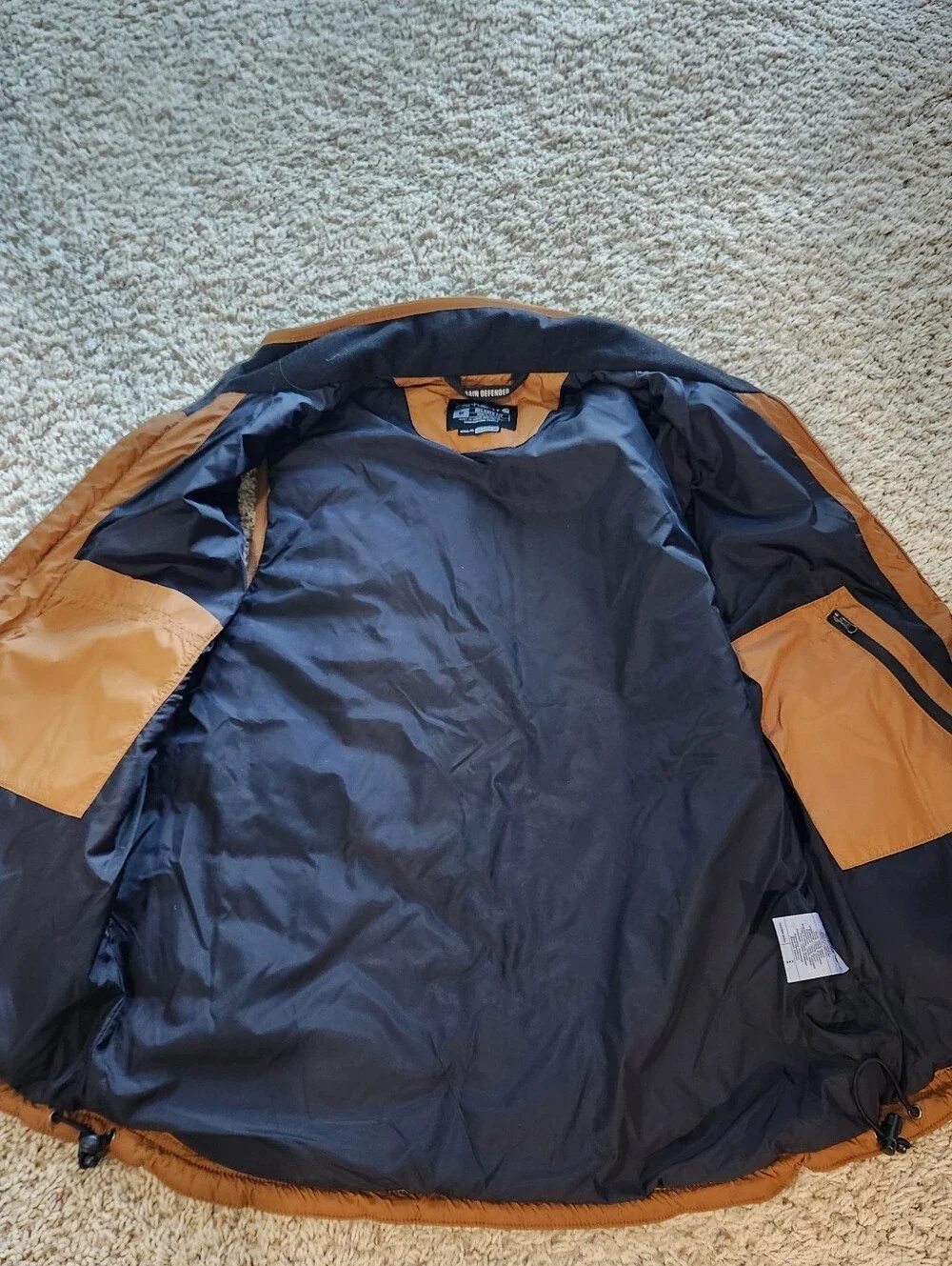 Like New Carhartt Mens Carhartt Brown Gilliam Vest Size M